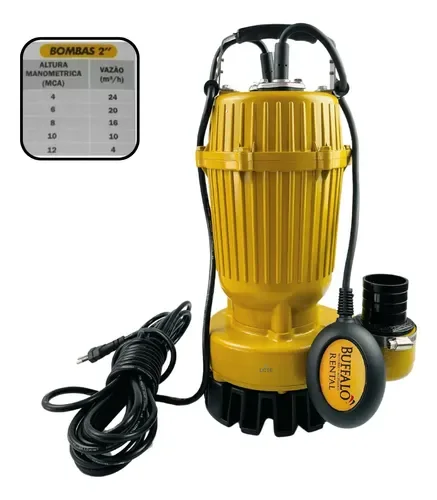 Bomba Submersível 2" para Drenagem