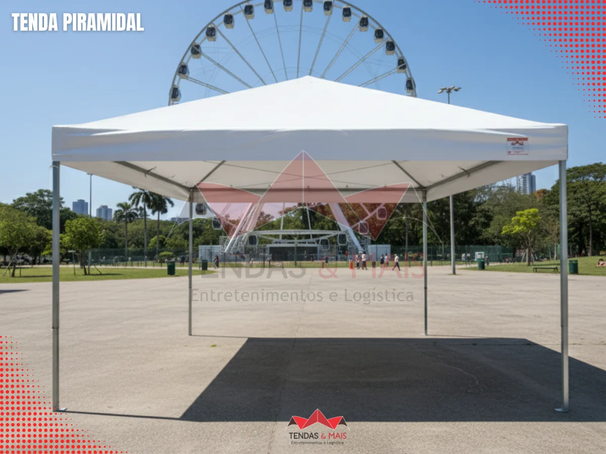 Tenda Piramidal 5 x 5 m